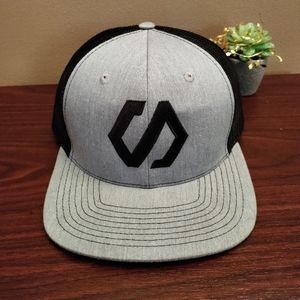 *New* Gray/Grey Shango Snapback Baseball Hat